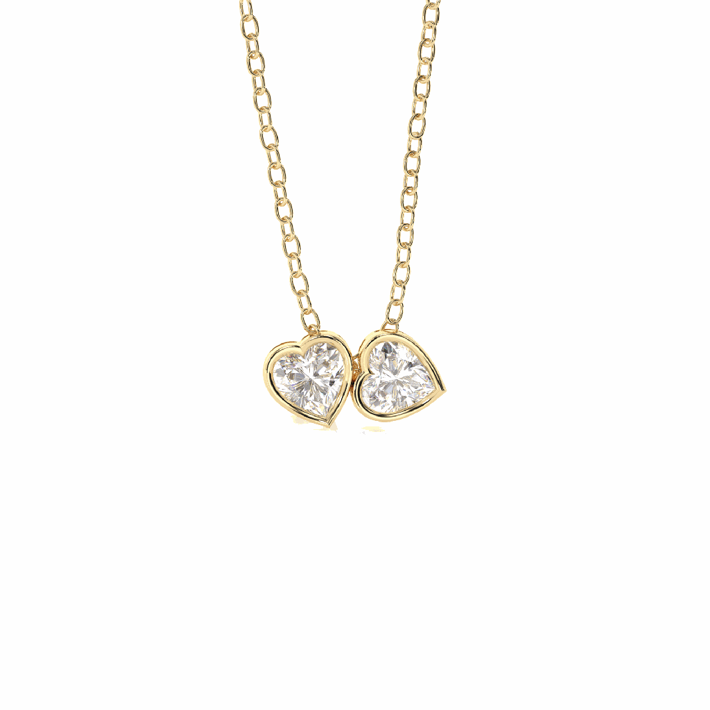 Heart Diamond Fancy Pendant for Women
