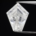 Loose Moissanite White Clean Pentagon Cut 8.55 x 7.85 MM