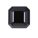 Loose Moissanite Black Clean Asscher Cut 11.00 MM