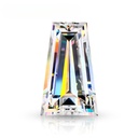 Loose Moissanite White Clean Tapered Baguette Cut 5.00 x 3.00 MM