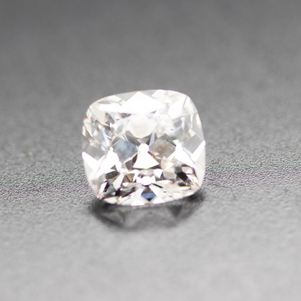 Loose Moissanite White Clean Old Mine Cushion 11.50 MM