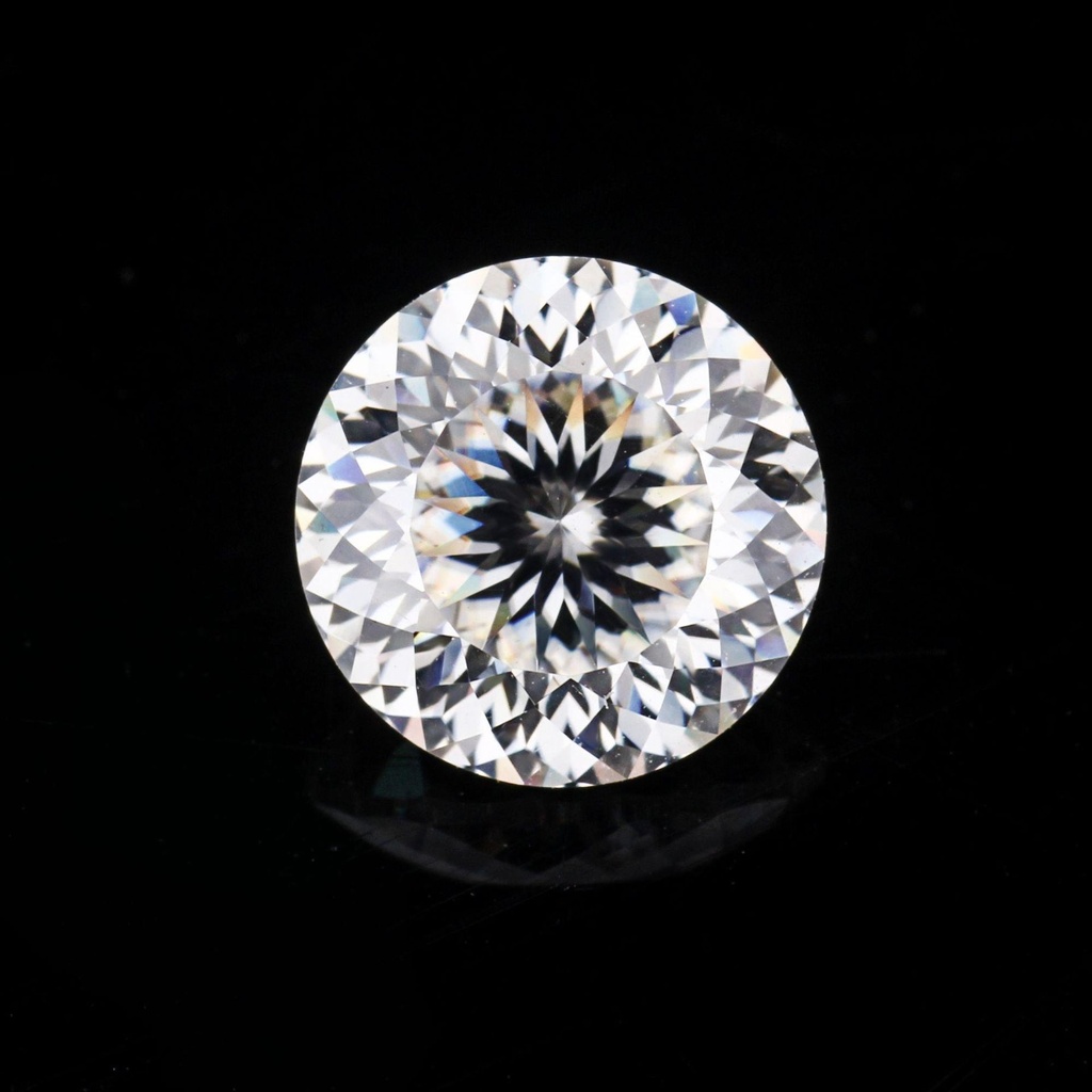 Loose Moissanite White Clean Portuguese Cut 5.50 MM