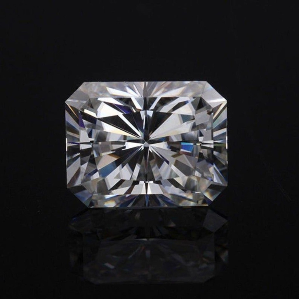 Loose Moissanite White Clean Radiant Cut 9.00 x 6.00 MM