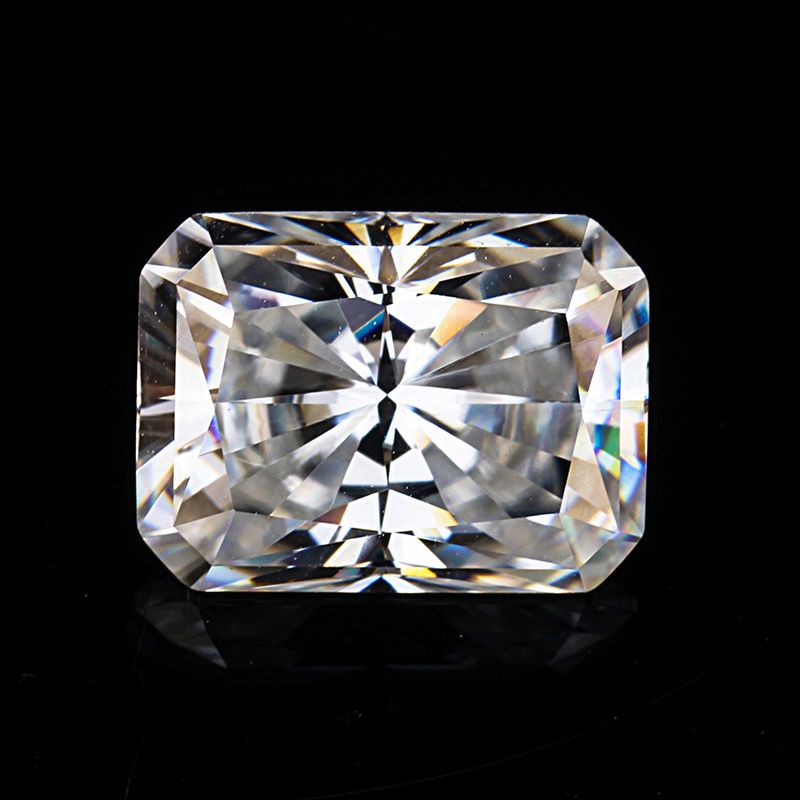 Loose Moissanite White Clean Radiant Cut 9.00 x 7.00 MM