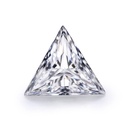 Loose Moissanite White Clean Triangle Cut 4.00 MM