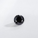 Loose Moissanite Black Clean Round Cut 3.00 MM 