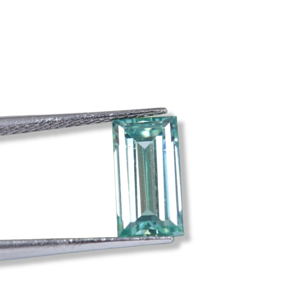 Loose Moissanite Blue Clean Baguette Cut 8.00 x 6.00 MM