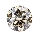 Loose Moissanite Brown Clean Round Cut 8.75 MM