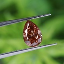 Loose Moissanite Deep Brown Clean Pear Cut 7.00 x 5.00 MM