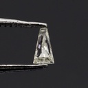 Loose Moissanite Off White Yellow Clean Tapered Baguette Cut 8.00 x 5.00 MM