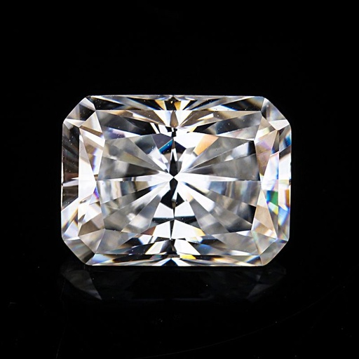 Loose Moissanite White Clean Radiant Cut 9.00 x 6.50 MM