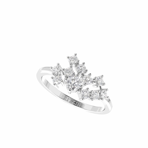 Round Diamond Engagement Ring for Women