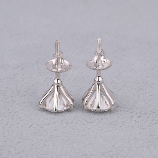 Christmas revealing diamond earrings for women 1.50 ct each diamond