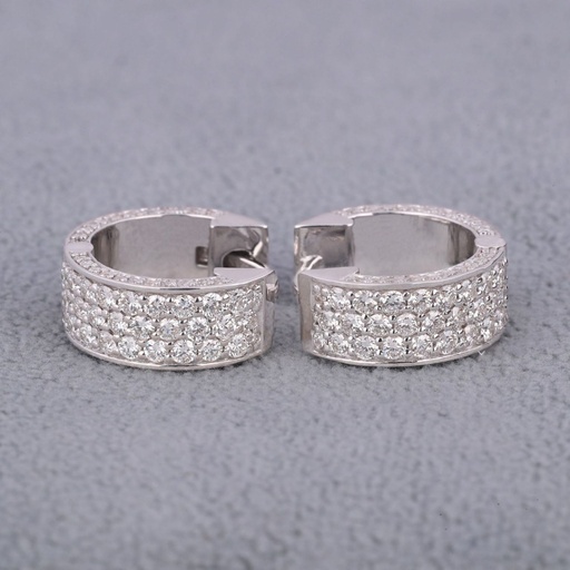 Simply luxury earrings for women made with vvs clarity diamonds