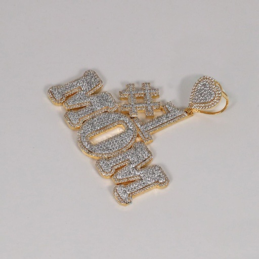 Timeless Elegance 14 kt gold Diamond Pendant in Round Cut Diamond Lovable jewelry For Both Gender