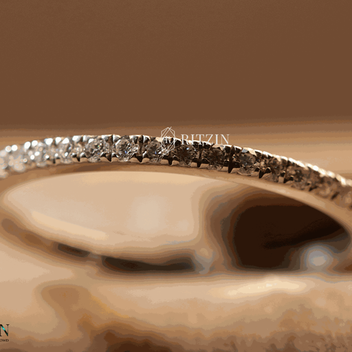  Round Cut Diamond Full Eternity Wedding Band For Women 