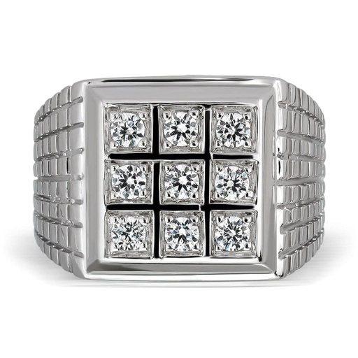 Shopify  Size White Gold Fancy Ring For Women