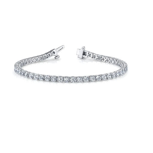 Round Cut Diamond Tennis Bracelet For Women Excellent Style Every Occasion Wearing Bracelet
