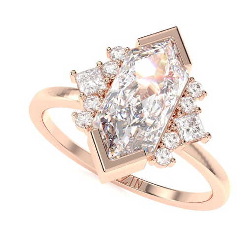 Customize Ring  Ring Vintage Engagement Ring Princess Cut  Engagement Ring Anniversary Gift  Ring For Women