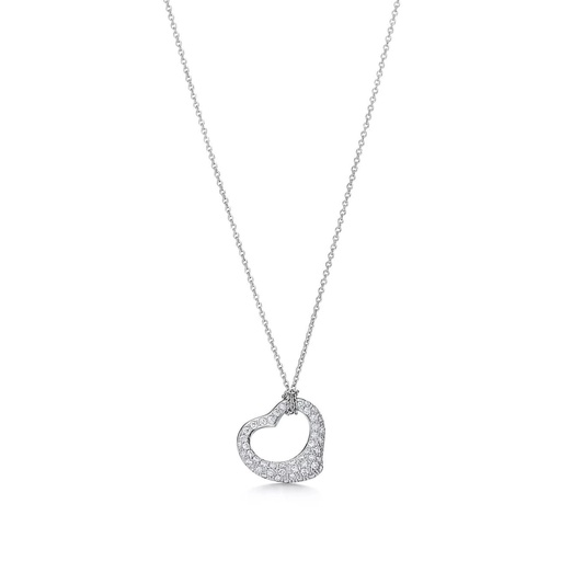 Round Cut heart Shape Fancy Wedding Pendant for Women