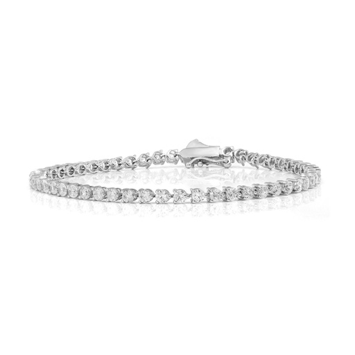  Round Diamond Designer Tennis Bracelet 