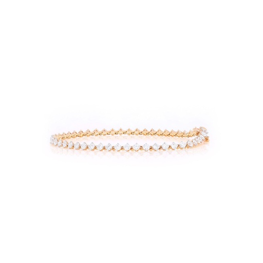 Classic Round Cut Diamond Tennis Bracelet 