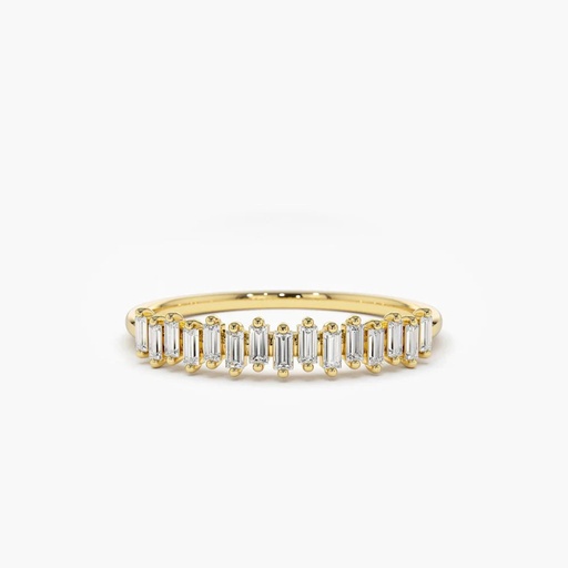  Baguette Cut Diamond Band For Women