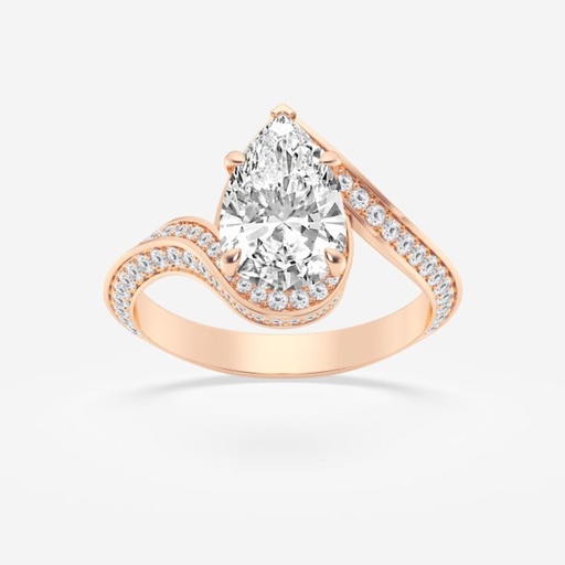  Pear Shaped Engagement Ring For Women