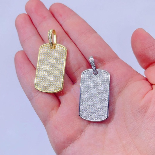 Round Diamond Hip Hop Pendant For Men