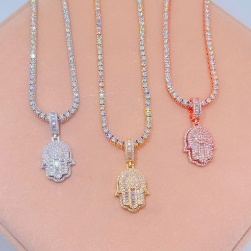 Iced Out Bling Bling Necklace with 