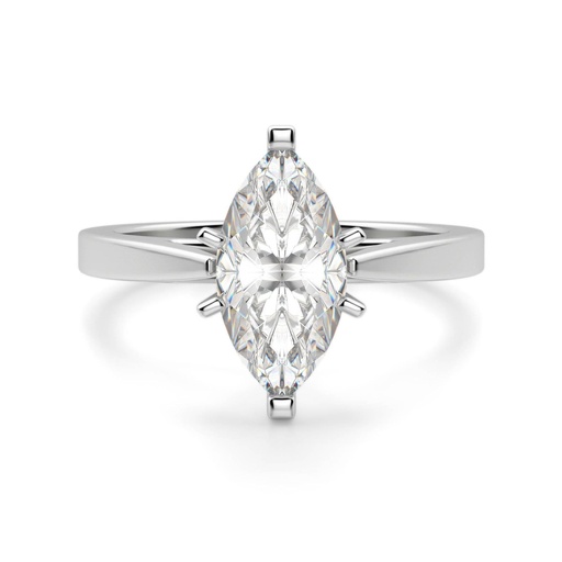 Marquise Cut Diamond Solitaire Engagement Ring For Women