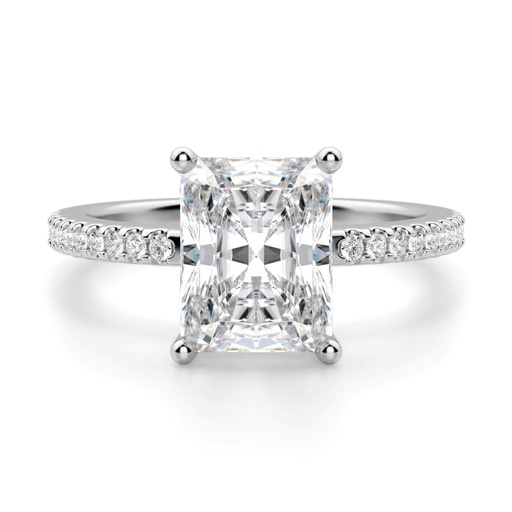 Radiant Cut Engagement Ring For Women