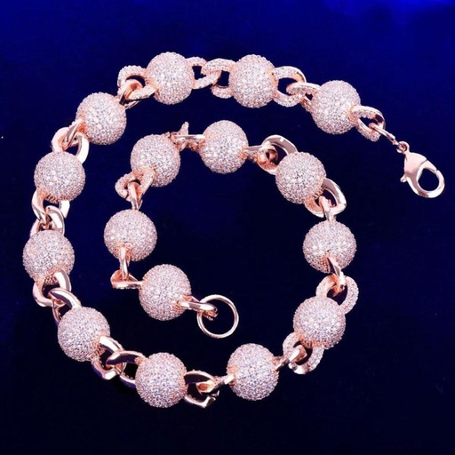  Ball Chain Necklace Customized Hip Hop Jewelry