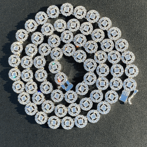 Iced Out Chain Necklace Unisex Hip Hop  Gift for Him