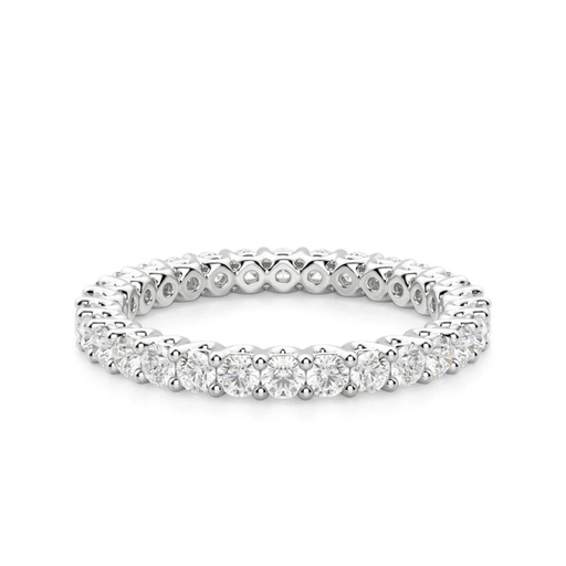  Round Cut Full Eternity Wedding Band For Women