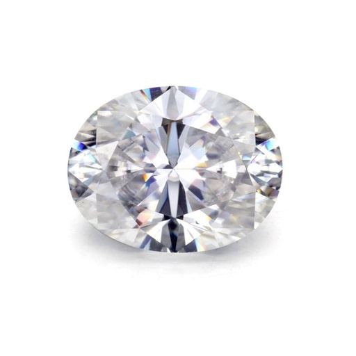 Loose Moissanite White Clean Oval Cut 18.00 x 13.00 MM