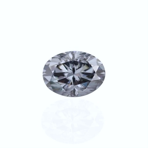 Loose Moissanite Grey Clean Oval Cut 15.00 x 12.00 MM