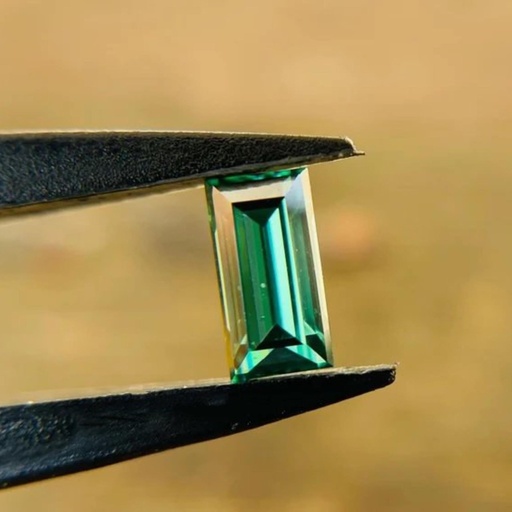 Loose Moissanite Green Clean Baguette Cut 13.00 x 6.50 MM