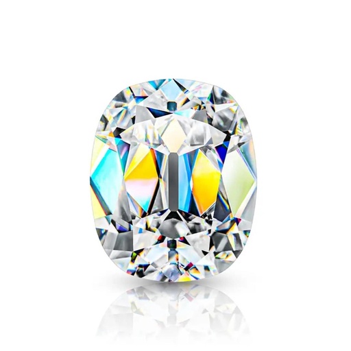 Loose Moissanite White Clean Old Mine Elongated Cut 11.00 x 9.00 MM