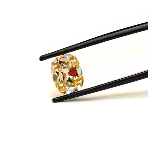 Loose Moissanite Brown Clean Old Mine Elongated Cut 8.00 x 6.00 MM