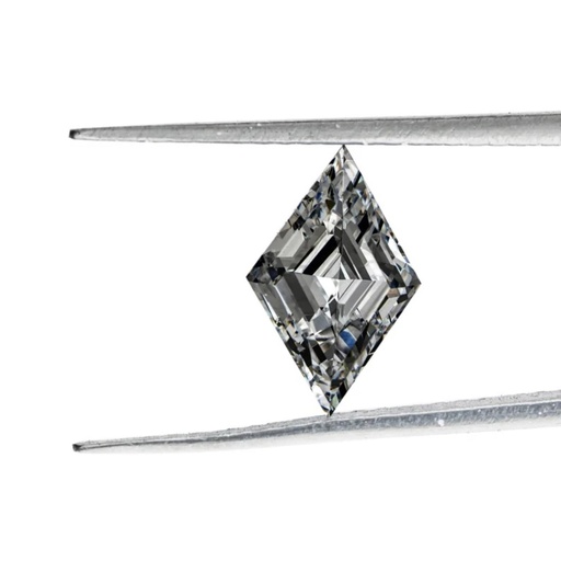 Loose Moissanite Grey Clean Lozenge Cut 15.00 x 7.50 MM