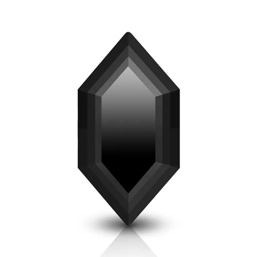 Loose Moissanite Black Clean Dutch Marquise Cut 11.00 x 5.50 MM
