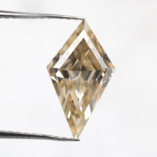 Loose Moissanite Brown Clean Kite Cut 14.00 x 7.00 MM