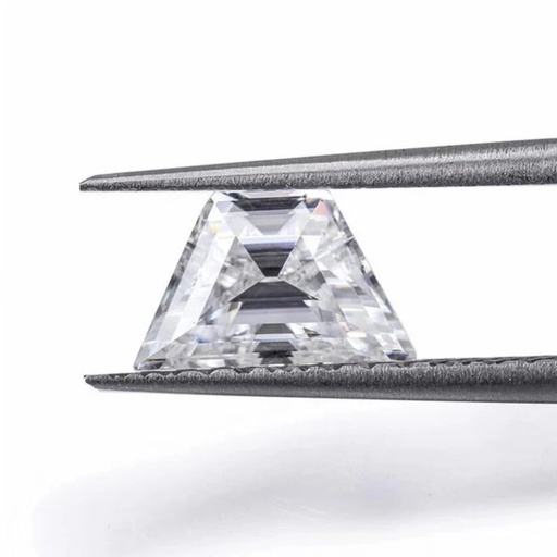 Loose Moissanite White Clean Trapezoid Cut 5.10 x 3.10 MM