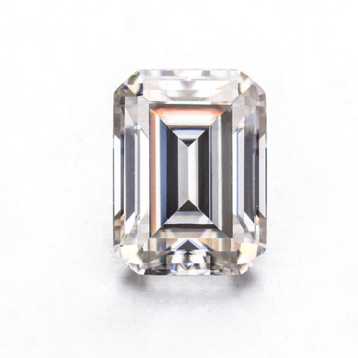 Loose Moissanite White Clean Emerald Cut 4.00 x 3.00 MM
