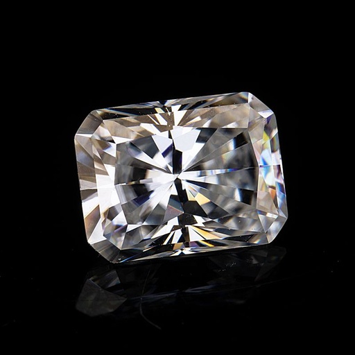 [MORAWH1_14x10] Loose Moissanite White Clean Radiant Cut 14.00 MM X 10.00 MM