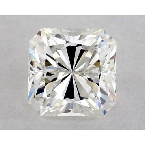 [MOSRWH1_9] Loose Moissanite White Clean Square Radiant Cut 9.00 MM